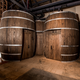 Bathrooms in a barrel.